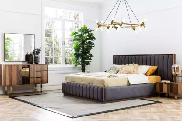Rechteckige Nachttische Holz Tisch Nachttisch Schlafzimmer Beistelltisch