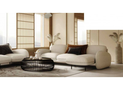 Ecksofa L-form Sitz Eck Sofas Stoff Wohnzimmer Design Couchen Polster Modern