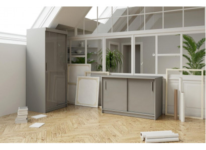 Design Kommoden Schrank Möbel Holz Luxus Möbel Garderobe 2tlg. Set Neu