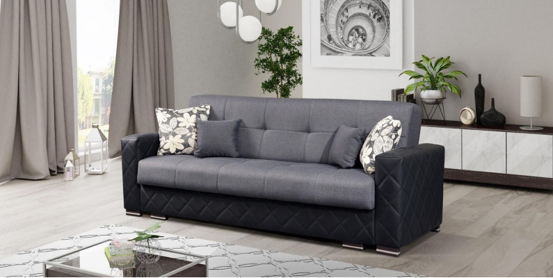 Dreisitzer Luxus Big Sofas Couchen Textil 3 Sitzplatz Sofa Couch Polser Sitz Neu