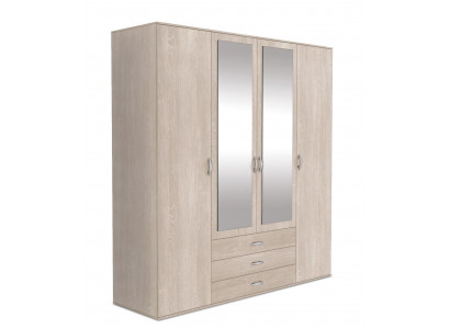 Schrank Holz Garderobe Schlafzimmer Schränke Moderner Stil Kleiderschrank Neu