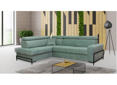 Wohnzimmer L-Form Modern Design Textil Stoff Luxus Sofa Couch Ecke Polstermöbel
