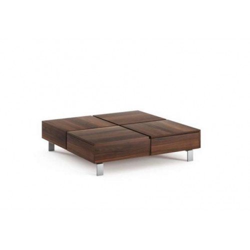Wohnzimmer Couchtisch Luxus Walnuss Natur Designer Neue Einrichtung