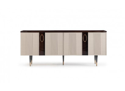 Sideboard Anrichte Kommode Holz Schrank Weiß Design Esszimmer Möbel
