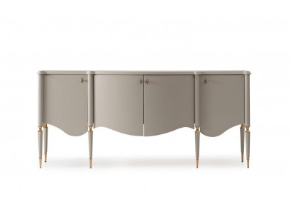 Anrichte Sideboard Schrank Holz Beige Kommode Esszimmer Möbel