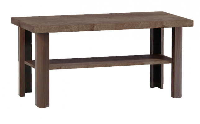 Wohnzimmer Set Vitrine TV Kommode Couchtisch Kommoden Schrank Holz Neu 5 tlg.