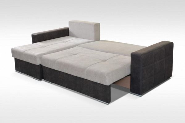 Luxus Ecke Couch L-Form Edel Modern Sofas Italien Möbel Textil Beige Stoff Neu