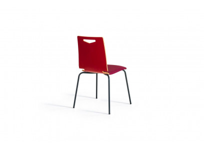 Modern Rot Stuhl Luxus Esszimmer Einrichtung Stühle Neu Möbel Esszimmerstuhl