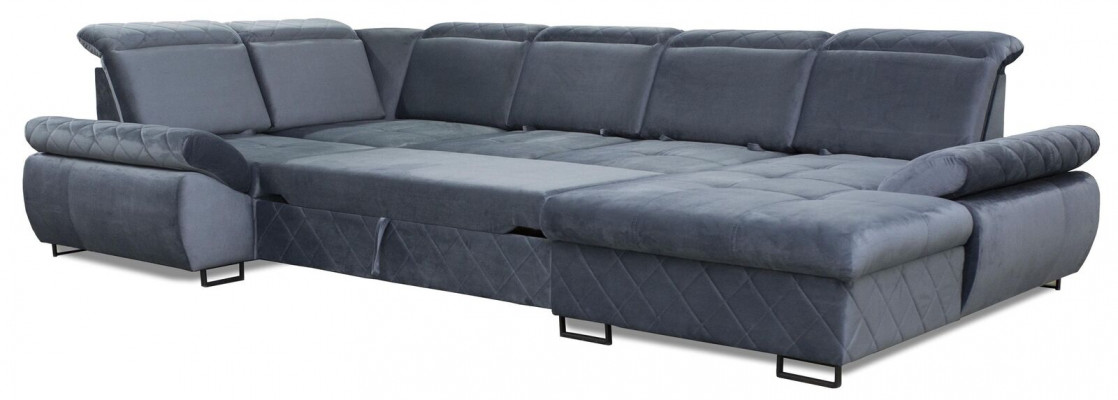 Eck Sofa Couch Polster Leder Sofa Couchen Möbel Neu Wohnlandschaft U Form