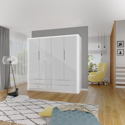 Mehrzweck Regale Schrank Regal Spiegel Garderobe Aufbewahrungs Kleiderschrank