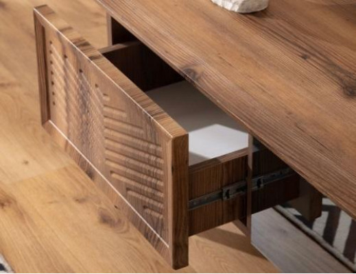 Stilvolle Wohnzimmer Möbel Modernes RTV-Lowboard Holz Couchtisch Regale