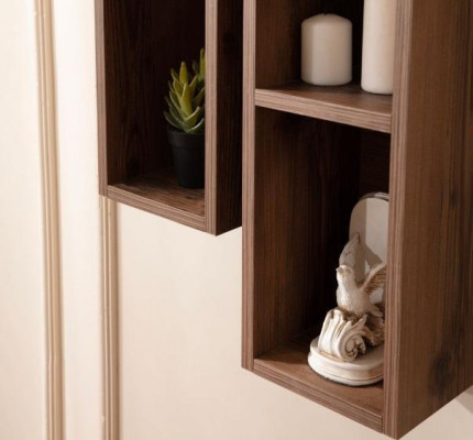 Stilvolle Wohnzimmer Möbel Modernes RTV-Lowboard Holz Couchtisch Regale