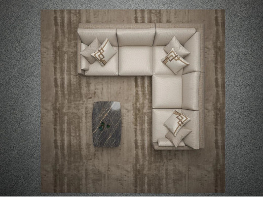 Wohnzimmer Garnitur Ecksofa Couch L-Form Polster Sitz Luxus Couchtisch
