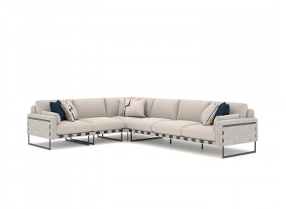 Design Wohnzimmer Sofa Möbel Eckcouch L-Form Ecksofa Polster Neu Textil