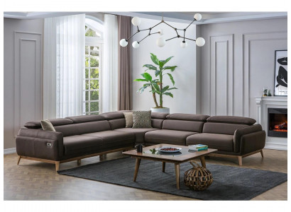 Ecksofa L-Form Luxus Couchtisch Wohnzimmer Set 2tlg Garnitur Polster Sitz Neu