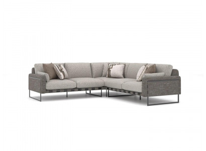  Luxus Möbel Eck Garnitur Wohnzimmer Einrichtung Sofa Couch L-Form Neu