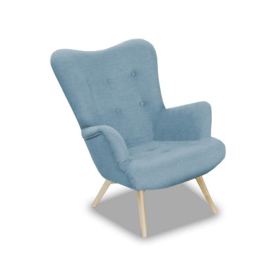 Relax Textil Hocker Ohrensessel Club Sofa Möbel Sessel Designer Stuhl Polster