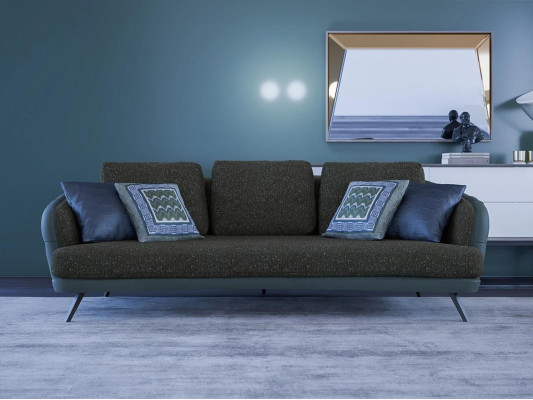  Modern Sofa Dreisitzer Couch Wohnzimmer Einrichtung Luxus Polstermöbel Neu