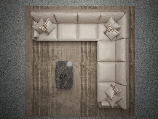 Luxus Ecksofa Couch Wohnzimmer Sofa Polster Sitz L Form Garnitur 2x Couchtisch