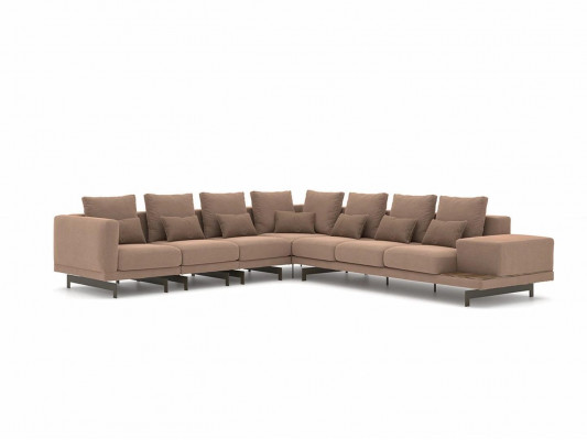 Polstersofa L-Form Wohnzimmer Luxus Eck Garnitur Neu Textil Einrichtung