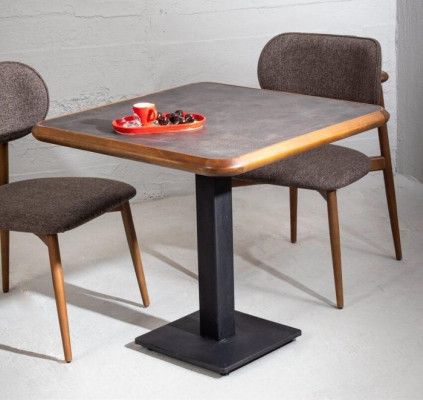  Landhausstil 5tlg. Esszimmer Set: Holztisch mit gemütlichen Stühlen