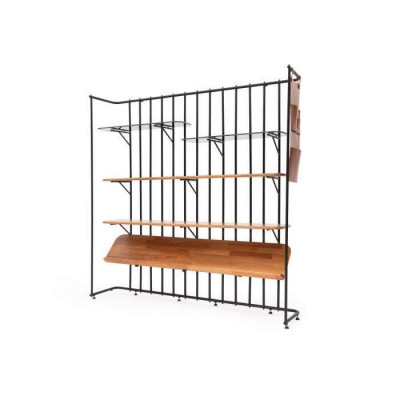  Stilvoll Regal für Bücher Braun Farbe Modern möbel für Wohnzimmer