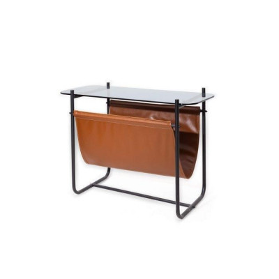  Stilvoll Beistelltisch Mit Glasplatte Braun Farbe möbel für Wohnzimmer