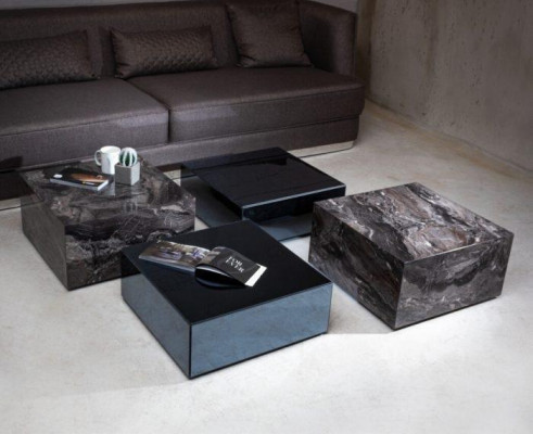  Stilvoll Couchtisch aus Glas in minimalistischem Stil für das Wohnzimmer