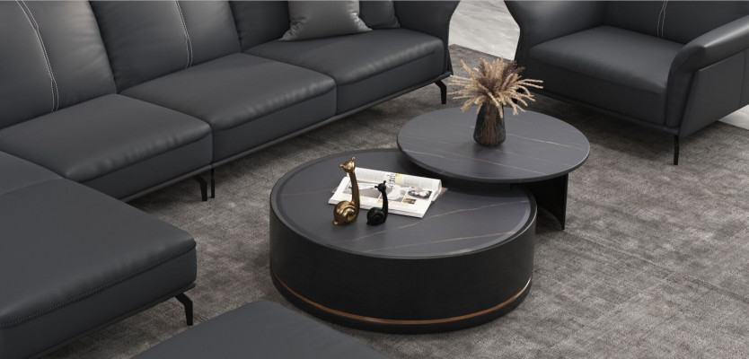 Sofa Ecksofa L Form Sessel Couchtisch Hocker Ecksofa 3tlg. Modernes