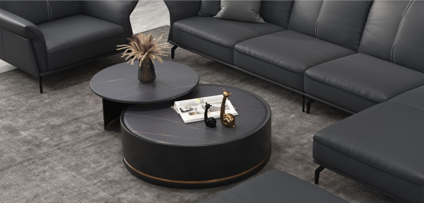 Sofa Ecksofa L Form Sessel Couchtisch Hocker Ecksofa 3tlg. Modernes