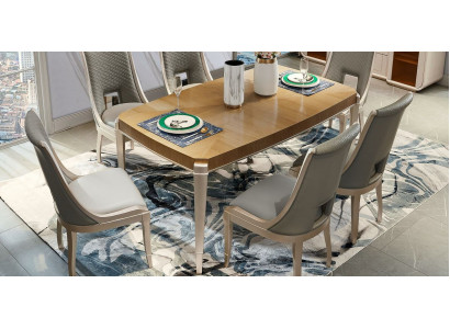 Tisch Moderner Holz Design Holztisch Esstisch Wohn Tische Ess Zimmer 170x98cm