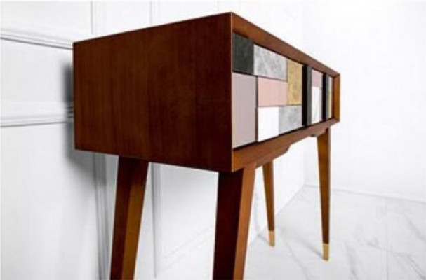 Tisch Konsolentisch Konsole Kommode Abstelltisch Holz Modern Luxus Design Neu