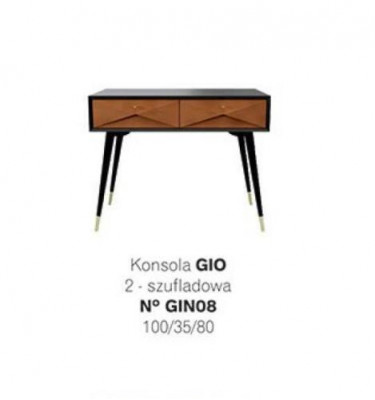 Konsolentisch Tisch Konsole Kommode Abstelltisch Holz Modern Luxus Braun Design