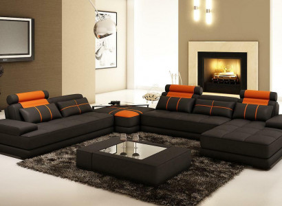 XXL Designer Wohnlandschaft Polster Ecksofa EckGarnitur Sofa Couch