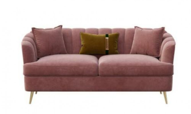 Sofagarnitur 3+1 Sitzer Sitz Design Couch Lounge Sofas Wohnlandschaft Samt Möbel
