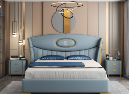 Italienische Designer Möbel Bett Doppel Schlazimmer 180x200cm Neu Betten