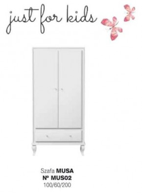 Kinderzimmer Kinderbett Bett Nachttisch Kleiderschrank Holz Möbel Weiß Set 3tlg