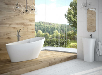Design Badewanne Badewannen Ovale Freistehende Moderne Wannen