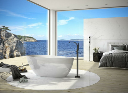 Freistehende Badewannen Design Badewanne Wanne Bad Badezimmer Wannen Acryl Neu