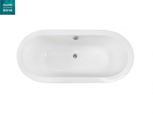 Luxus Badewanne Rechteckige Freistehende Wanne Badezimmer Wannen Acryl Weiß Oval