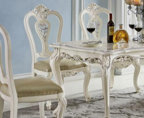 Ess Tisch Gruppe Esstisch 4x Stühle Esszimmer Set Massivholz Tische 5tlg