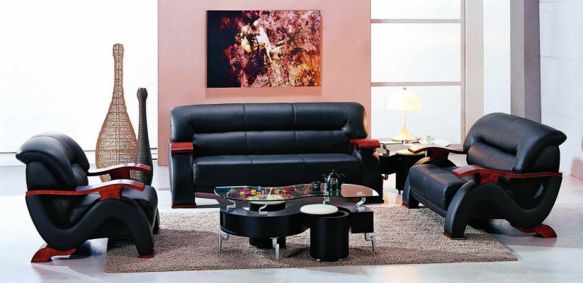 Sofa Couch Polster XXL Big Couchen Sofas Leder Sitz Design 3 Sitzer
