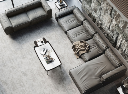 Ecksofa Sofa Couch Polster Wohnlandschaft Eck Sofas Garnitur L Form Grau