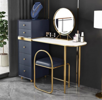 Schminktisch Spiegel Hocker Set Kommode Schlafzimmer Neu Make Up