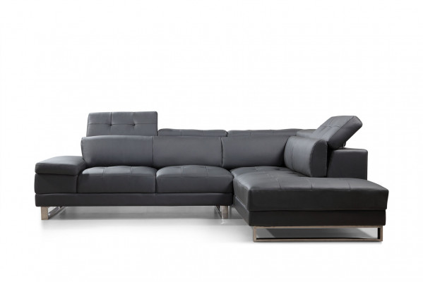 Design Ledersofa Sofa Couch Polster Ecke Sitz Garnitur Wohnlandschaft