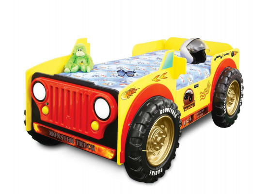 Schlafzimmer Kinderbett Betten Kinder Zimmer JEEP Auto Kindermöbel