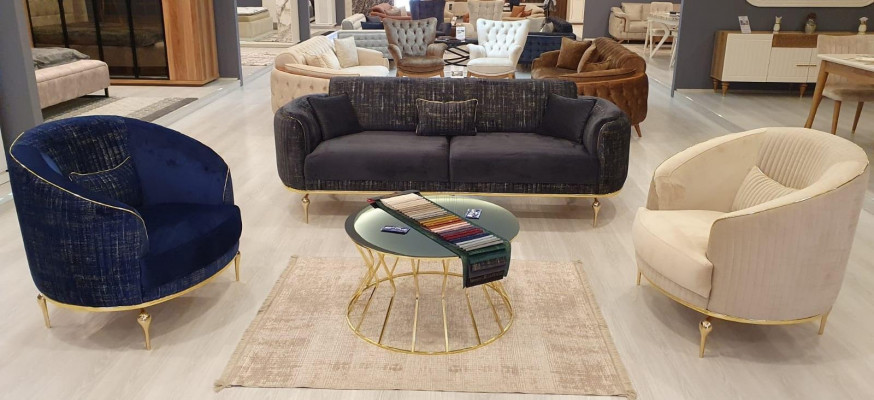 Sofagarnitur 3+1+1 Sitzer Wohnzimmer Möbel Couchen + Sessel 3tlg. 