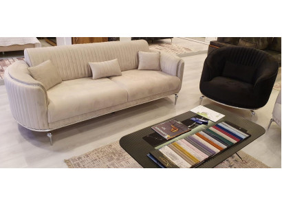 Designer Sofa Garnitur Sofa Couch Polster Set 3 1 Sitz Garnituren Couchen