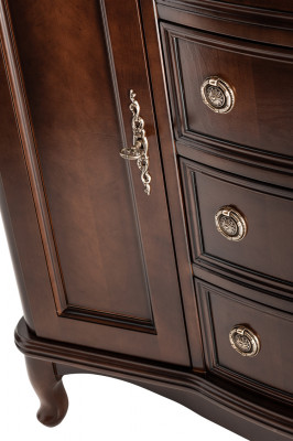 Designer Kommode Anrichte Side Low Board Schrank Wohn Zimmer Regal Vitrinen Neu