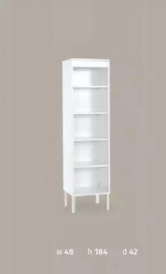 Regal Schrank Bücherregal Mehrzweck Regale Holz Schränke 184x48x42